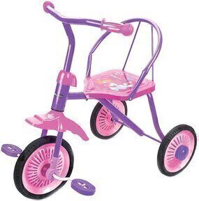 Велосипед трехколесный Moby Kids Друзья-2 фиолетово-розовый
