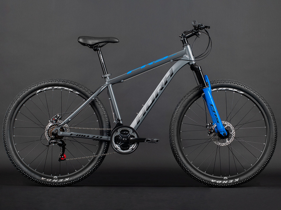 Велосипед HORH FOREST FMD 7.0 27.5 (2023) Grey-Blue