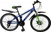 Велосипед FARAON MD2420 (2022) сине-зеленый