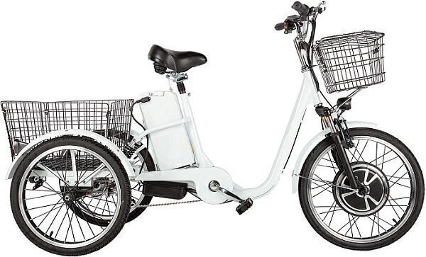 Трицикл CROLAN 350W белый