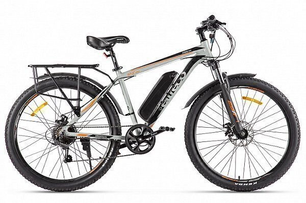 Велогибрид Eltreco XT 800 new серо-черный